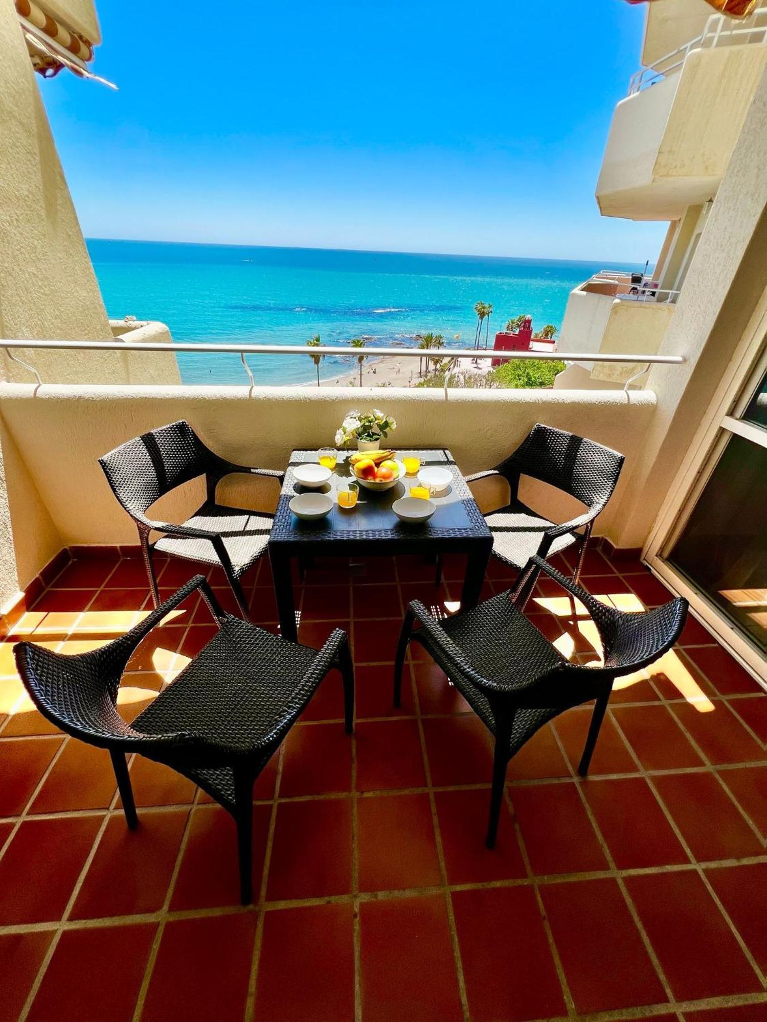 בנאלמדנה Frontal Sea View Apartment Benalbeach מראה חיצוני תמונה